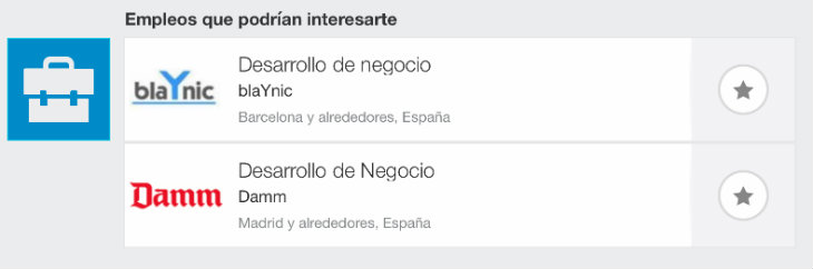EMPLEOS SUGERIDOS