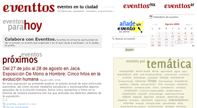 Nuevo diseño de Eventtos