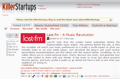 KillerStartups