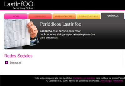 Lastinfoo Redes Sociales