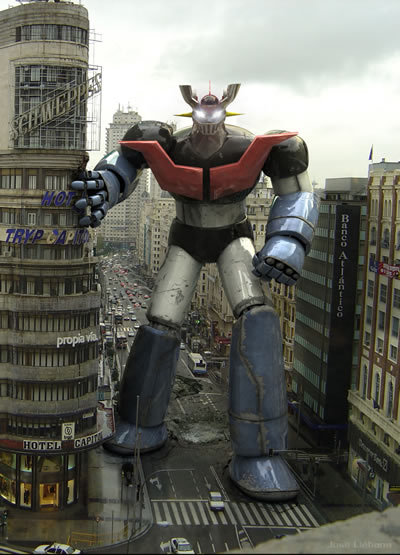Mazinger Z en Madrid