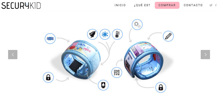 SecuryKid, la pulsera pensada para la seguridad de los niños