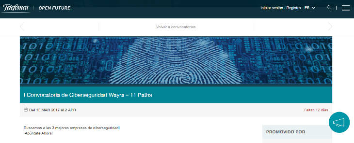 Wayra España busca startups de ciberseguridad
