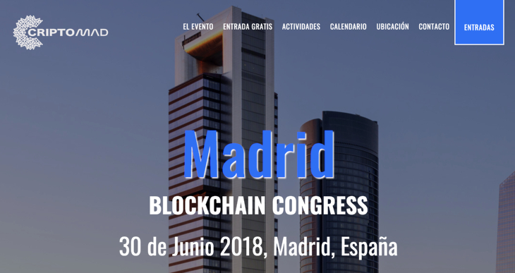 Criptomad: primer Congreso Blockchain Madrid