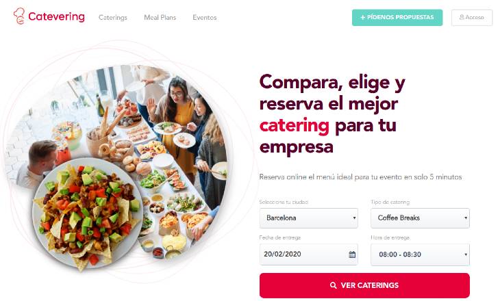 Catevering cierra una ronda de 500.000 euros